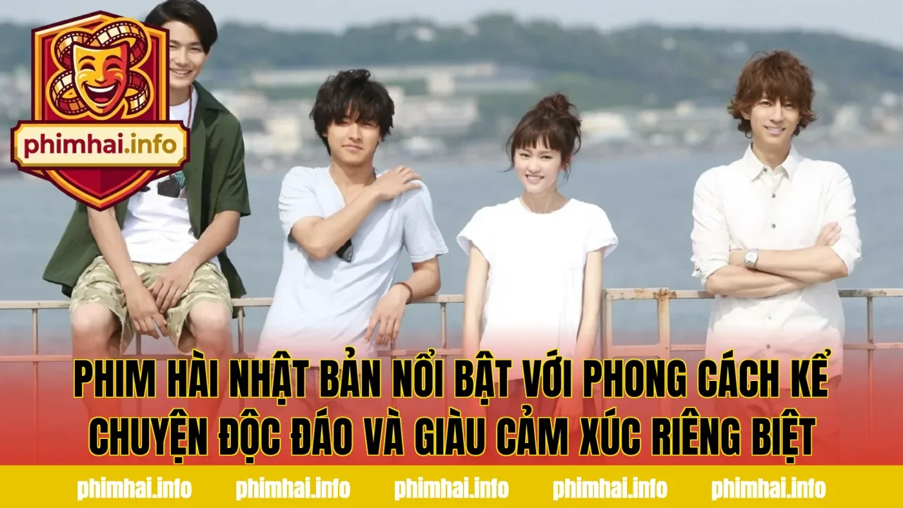 Phim hài Nhật Bản nổi bật với phong cách kể chuyện độc đáo và giàu cảm xúc riêng biệt